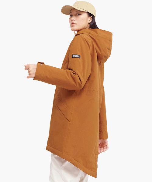 GORE-TEX プリマロフト中綿 透湿防水 防風 フィッシュテール
