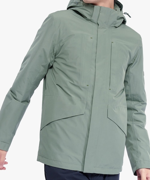 防水 防風 透湿 GORE-TEX ゴアテックス ジップアップフーデッド