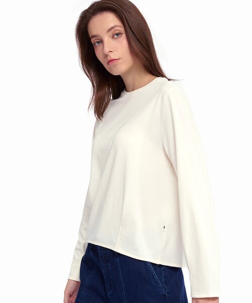吸水速乾 UVカット ロングスリーブクルーネックTシャツ RP 長袖T