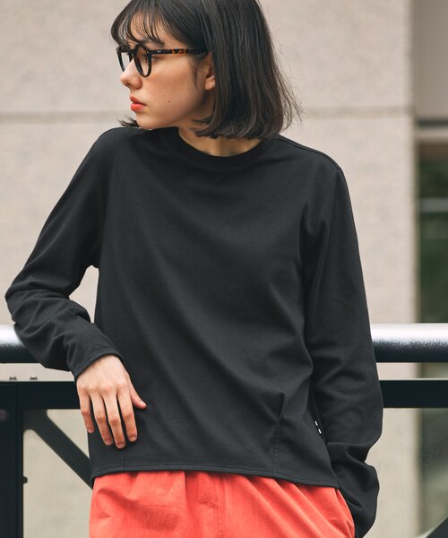 吸水速乾 UVカット ロングスリーブクルーネックTシャツ RP 長袖T