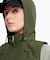 防風 透湿 撥水 防水 WINDSTOPPER ウインドストッパー スリーブレスジャケット ミリタリーベスト フード脱着可