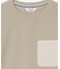 UVカット ショートスリーブ ワッフルポケット半袖Tシャツ