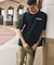【EC限定】AIGLE オーバーサイズバックプリントロゴ 半袖Tシャツ