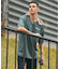 【EC限定】AIGLE オーバーサイズバックプリントロゴ 半袖Tシャツ