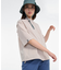 UVカット UPF40 吸水速乾ショートスリーブ ノーカラーシャツ