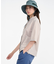 UVカット UPF40 吸水速乾ショートスリーブ ノーカラーシャツ