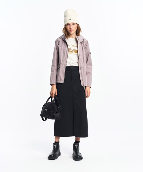 フード取り外しパフィジャケット♡美品 フード取外し可能、ジャケット （スマートストレッチダウン