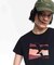 吸水速乾 抗菌防臭 プリント半袖Tシャツ
