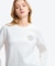 UVカット ワンポイントロゴ ロングスリーブ 長袖リブTシャツ