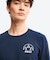 UVカット ワンポイントロゴ ロングスリーブ 長袖リブTシャツ