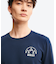 UVカット ワンポイントロゴ ロングスリーブ 長袖リブTシャツ