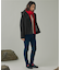 GORE TEX ゴアテックス 防風 防水 透湿 2レイヤー ショートトレンチコート / フード脱着可