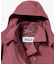 GORE TEX ゴアテックス 防風 防水 透湿 2レイヤー ショートトレンチコート / フード脱着可