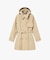 GORE-TEX ゴアテックス 防風 防水 透湿 ミドルトレンチコート / フード取り外し可