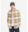 フランネルチェックオーバーシャツ