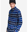 フランネルチェックオーバーシャツ