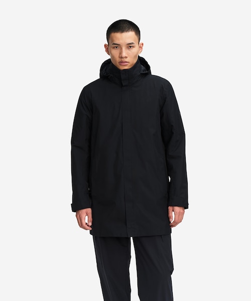 GORE=TEX ゴアテックス 防風 防水 透湿 2レイヤーロングジャケット