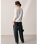 ボートネック 七分袖 Tシャツ