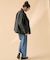 防風 透湿 防水 GORE-TEX ゴアテックス ショートトレンチコート / フード取り外し可