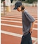 AIGLE オーバーサイズバックプリントロゴ 半袖Tシャツ