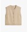 ノースリーブ ニットベスト