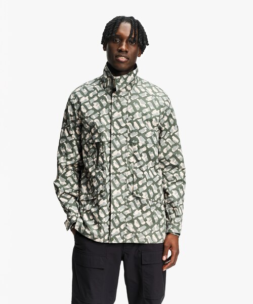 GORE-TEX カモフラージュジャケット 撥水 カモフラージュ テックジャケット｜エーグルの通販｜&mall