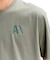 接触冷感 オーガニックコットン バックプリント半袖Tシャツ