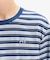 吸水速乾 抗菌 リラックスフィット ストライプ半袖Tシャツ