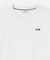オーガニックコットン オーバーサイズ ワンポイントシリコンバッジロゴ ロングスリーブTシャツ