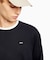 オーガニックコットン オーバーサイズ ワンポイントシリコンバッジロゴ ロングスリーブTシャツ
