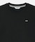 オーガニックコットン オーバーサイズ ワンポイントシリコンバッジロゴ ロングスリーブTシャツ