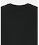 オーガニックコットン オーバーサイズ ワンポイントシリコンバッジロゴ ロングスリーブTシャツ