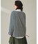 ストライプ  ボートネック ロングスリーブTシャツ