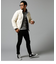 【MEN'S】ニット中綿ブルゾン