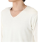 【MEN'S】Washableソフトタッチ天竺VネックPO