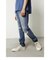 【MEN'S】膝クラッシュスリムデニム