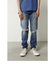 【MEN'S】膝クラッシュスリムデニム