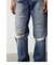 【MEN'S】膝クラッシュスリムデニム