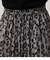 LEOPARD PLEATS FLARED SKIRT