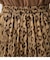 LEOPARD PLEATS FLARED SKIRT