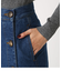 FRONT BUTTON DENIM LONG SKIRT