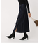 FRONT BUTTON DENIM LONG SKIRT