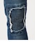 【MEN'S】BIKER DENIM SKINNY