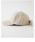 LINEN LIKE BACK RIBBON CAP