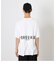MESSAGE HENLEY NECK TEE