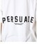 MESSAGE HENLEY NECK TEE
