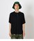 MESSAGE HENLEY NECK TEE