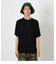 MESSAGE HENLEY NECK TEE