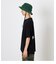 MESSAGE HENLEY NECK TEE