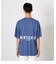 MESSAGE HENLEY NECK TEE